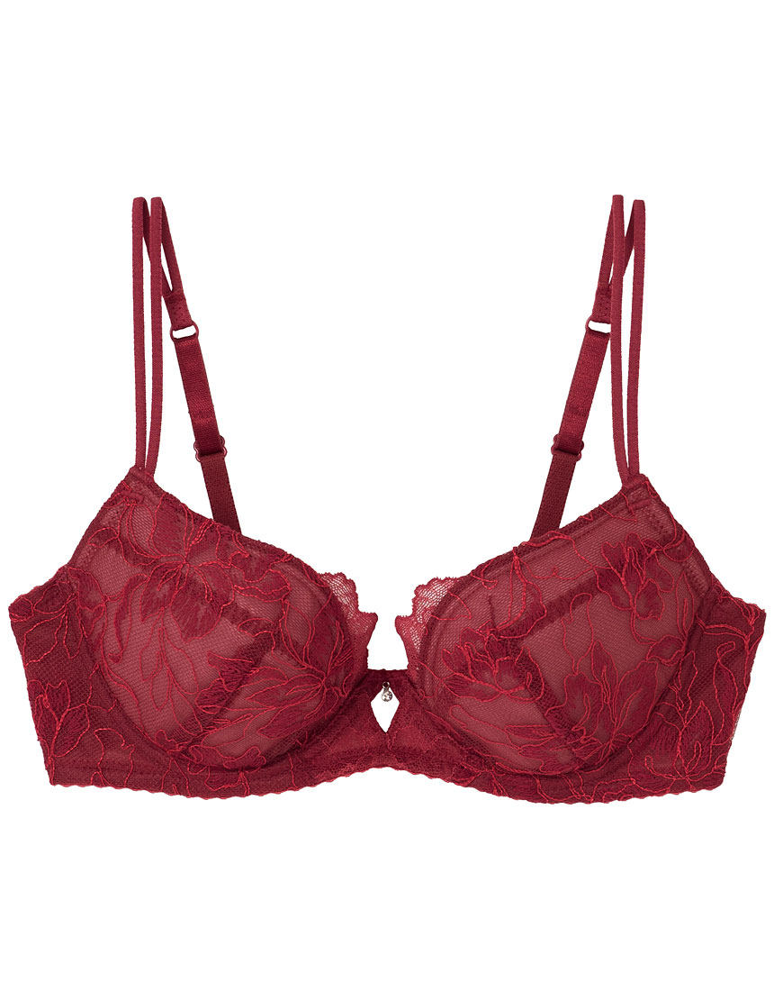 Japanese native wacoal wacoal Aveuje series exquisite lace double shoulder strap bra underwear