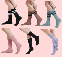 New yoga socks mid-calf socks Pilates fitness non-slip socks sports toe socks floor socks split toe dance socks