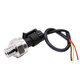 Stainless steel water pressure sensor air pressure oil pressure air compressor transmitter 2 branch interface 0.5-4.5V output