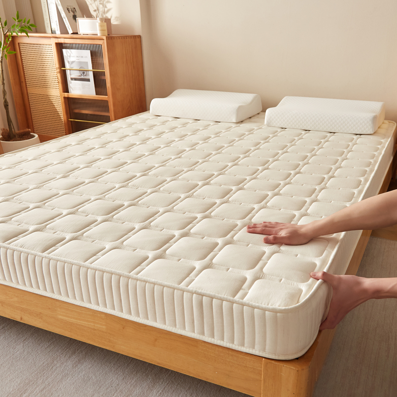 Xiaoyi Premium Linen Latex Memory Foam Mattress Cover Sponge Soft Pad Dormitory Student Mattress Pad