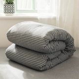Muji Warhing Quilum Four Seasons Four Seasons Spring и осень от общежития одиноких учеников общежитие утолщено и теплое осень и зима.