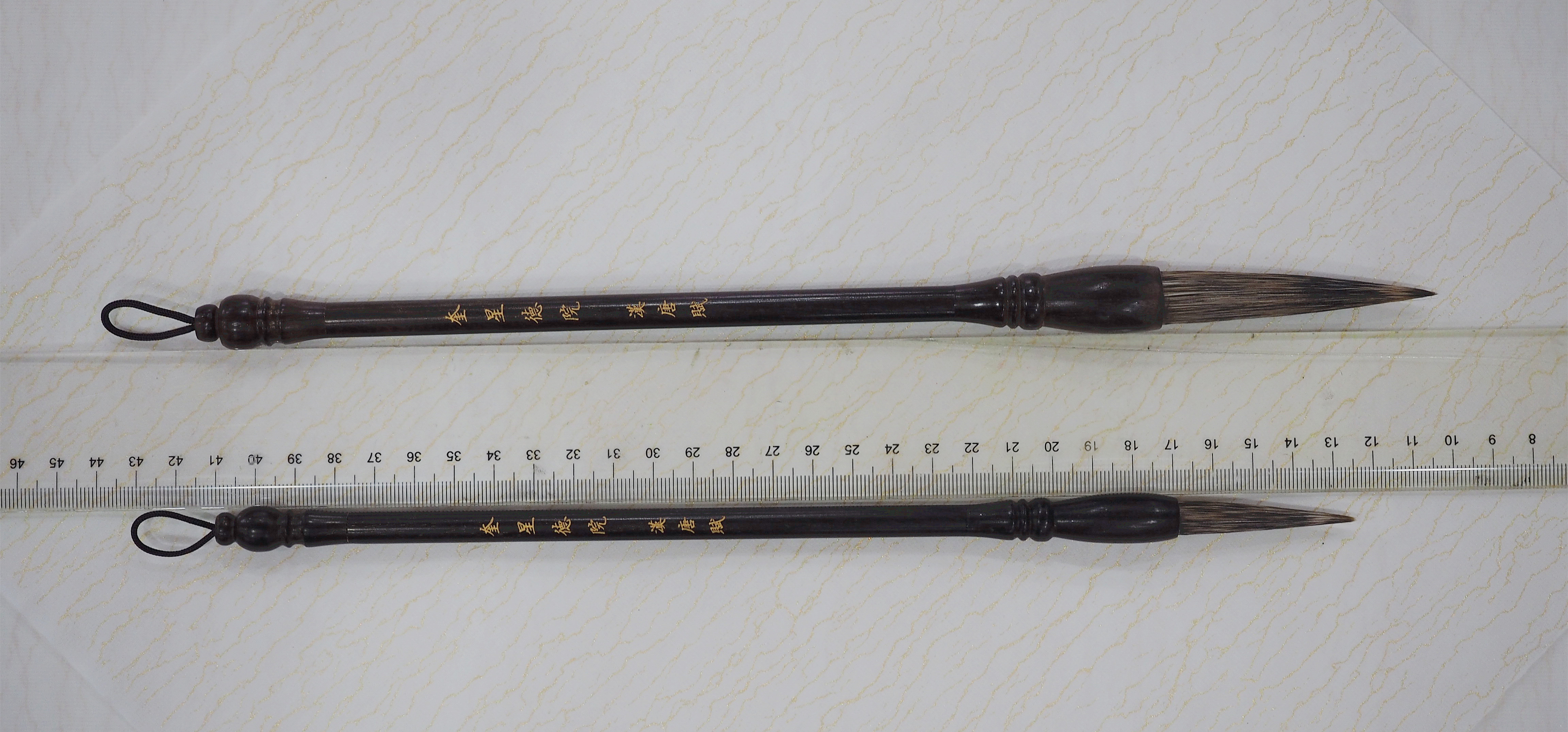 Cursive script, premium Zihao, red rosewood pen holder, 