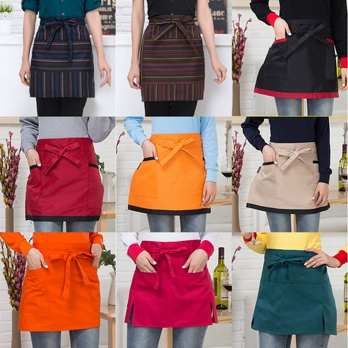 Кофейный фартук для работы, в корейском стиле, делается под заказ