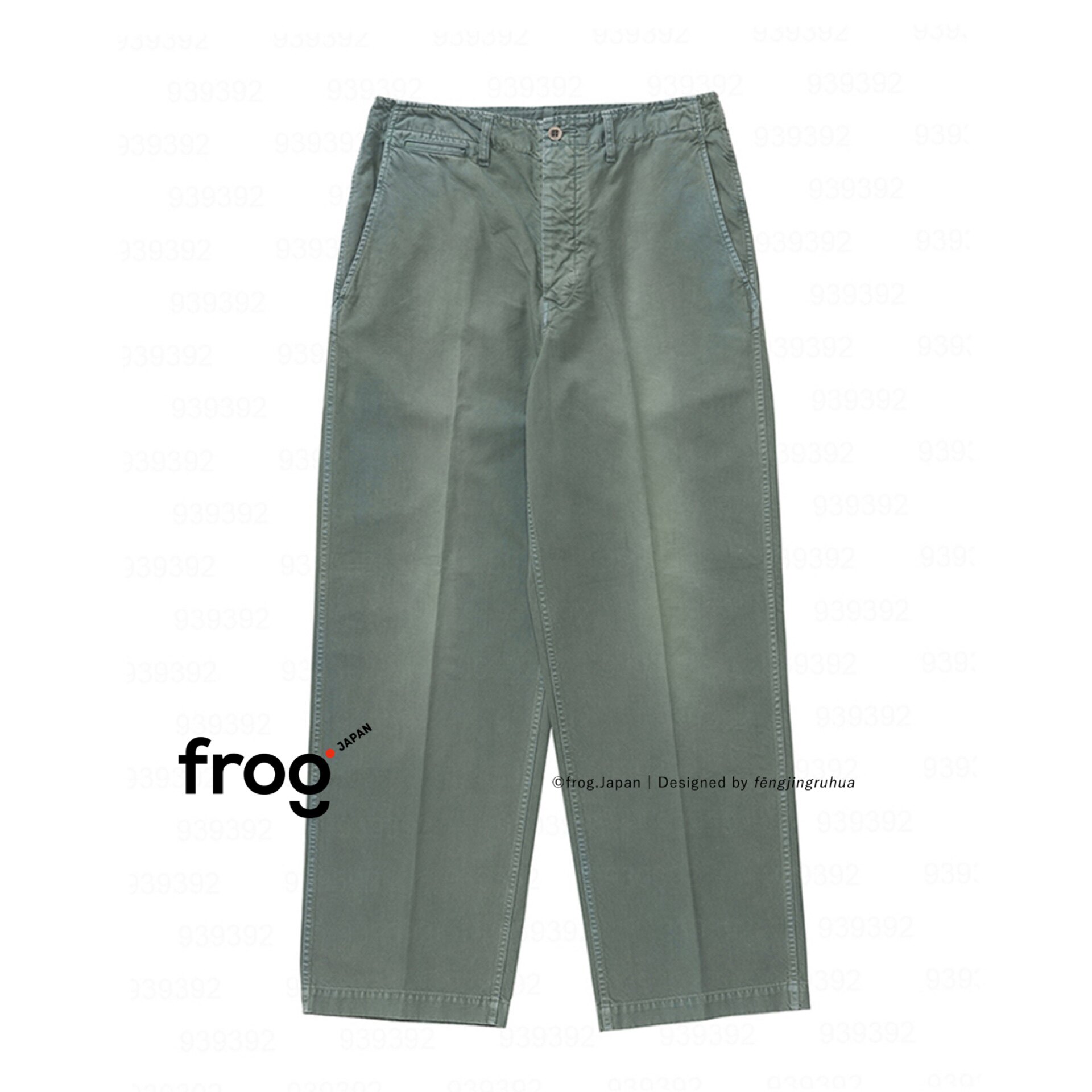 代购COMOLI Corduroy drawstring Pants灯芯绒宽松抽绳休闲裤26SS-淘宝 