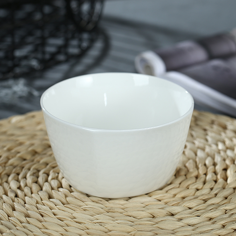 Jingdezhen porcelain rice bowls with pure white ipads ceramic bowl bowl rainbow such use creative Korean bowl bowl of tableware