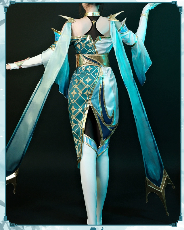 cosplay lol ahri Noki Liên Minh Huyền Thoại LOLcos trang phục Ngọc Thanh Kiếm Truyền Thuyết Zhizhen Qin nữ Sona trang phục hóa trang nữ tiền bán cosplay miss fortune