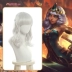 LOL Liên Minh Huyền Thoại Nguyên Tố Nữ Hoàng Qiyana Qiyana cos Tóc Giả Vòng Tròn Mẹ Cosplay Tóc Giả