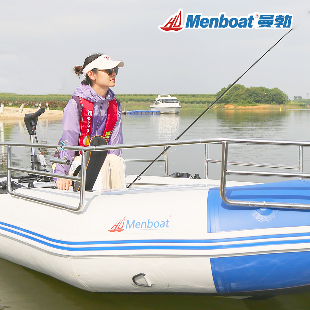 Menboat Member HIDER rubber boat thick inflatable boat fishing boat 4 people kayak motor stormtrooper boat