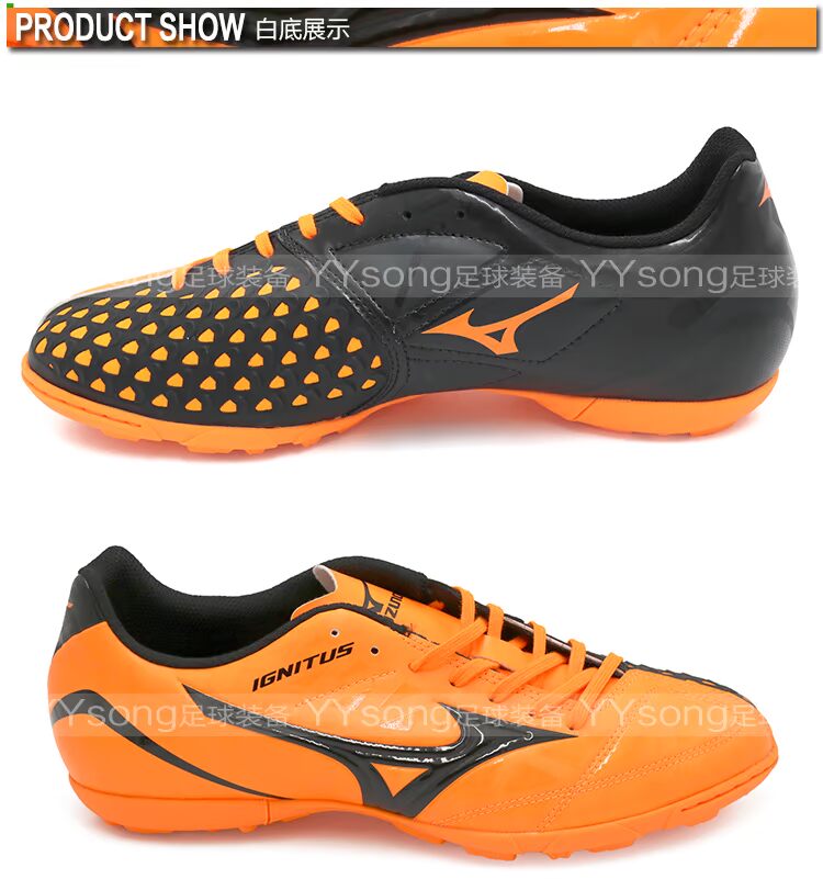 YYsong Mizuno Mizuno IGNITUS 4 AS mà không cần điều khiển 4 đôi giày đá bóng móng tay bị hỏng P1GD163201 giày thể thao nike nam