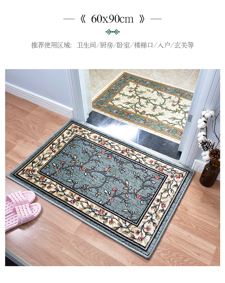 Đông Thắng Seattle Mỹ thảm cửa ra vào mat phòng khách mat phòng ngủ đầu giường chăn mat - Thảm sàn tấm xốp trải sàn