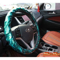 Car steering wheel cover Puskin creative lightning pattern sports Four Seasons universal personality multi-color men and women car handle cover