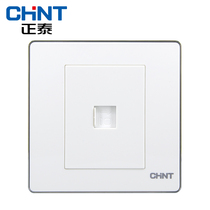  Zhengtai switch socket panel NEW6D magic silver computer network cable socket Network fiber optic socket panel