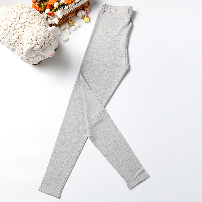 Mulberry Silk Cashmere Black Casual Pants Woman Autumn Winter Elastic Body Straight Drum High Waist Sports Pants Long Pants Internal Lap Pants