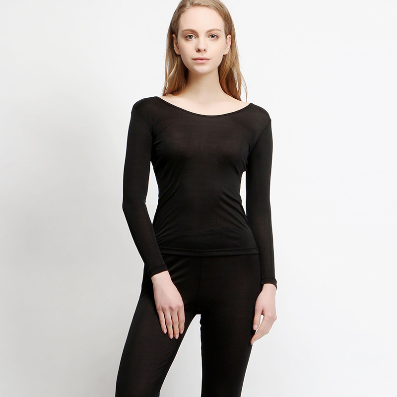 42-pin true silk 100% mulberry silk genuine silk female knitted heating clothes pants thin base beating bottom autumn clothes sanitary pants