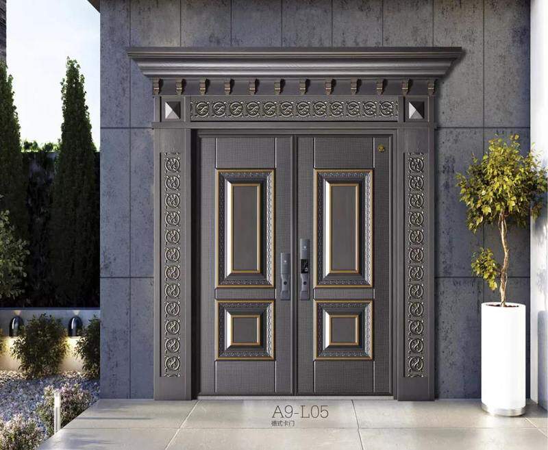 New Hoxuan into the security door of the family