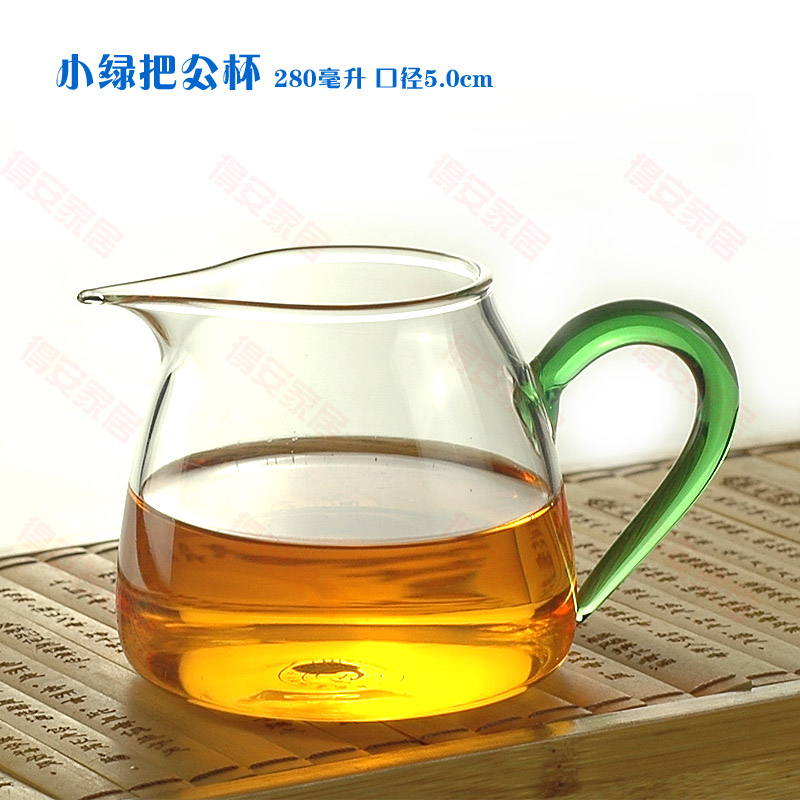 Nam cup 18 handmade thủy tinh chịu nhiệt cốc công bằng trà biển kungfu tea set trà thủy tinh đặt cốc thủy tinh