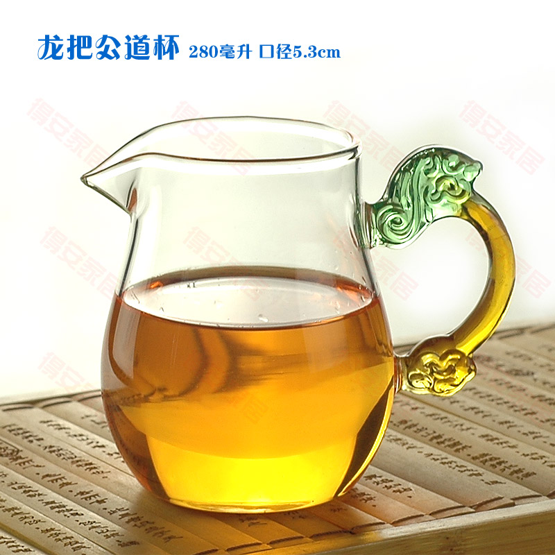 Nam cup 18 handmade thủy tinh chịu nhiệt cốc công bằng trà biển kungfu tea set trà thủy tinh đặt cốc thủy tinh