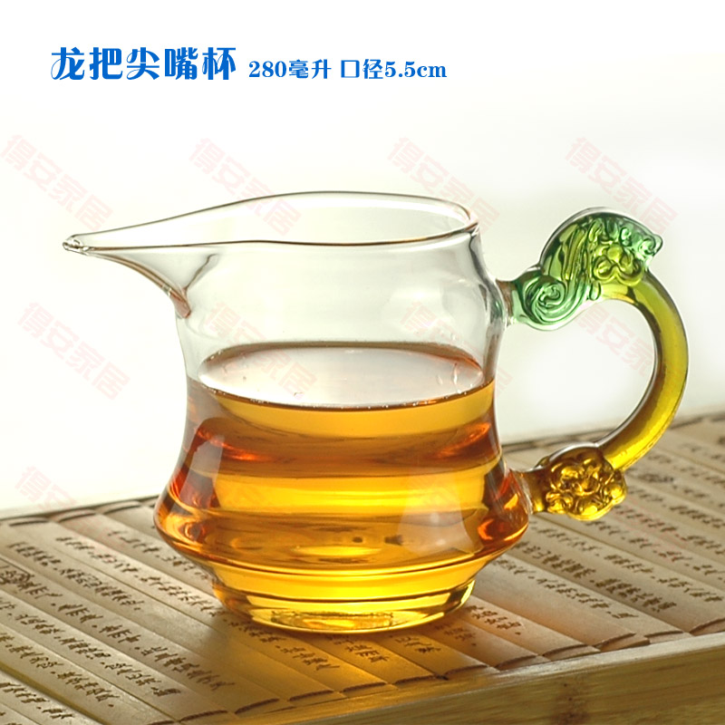 Nam cup 18 handmade thủy tinh chịu nhiệt cốc công bằng trà biển kungfu tea set trà thủy tinh đặt cốc thủy tinh