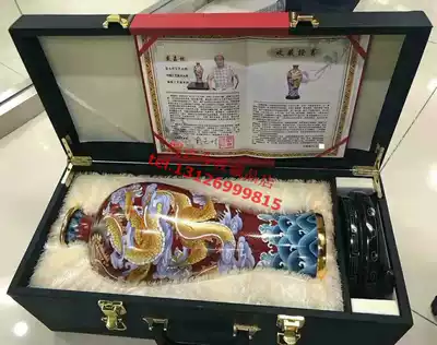 Longbu Song and Dance enamel Zun Master Dai Jialin created Cloisonne appreciation bottle decoration collection