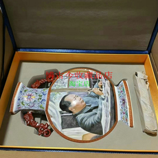 Вазы керамические 东方红开国领袖江山尊瓷瓶张松茂粉彩陶瓷抱月瓶赏瓶王锡良瓷器盘