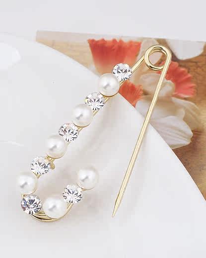 Broche femme en Zircon diamant - Ref 1172175 Image 3