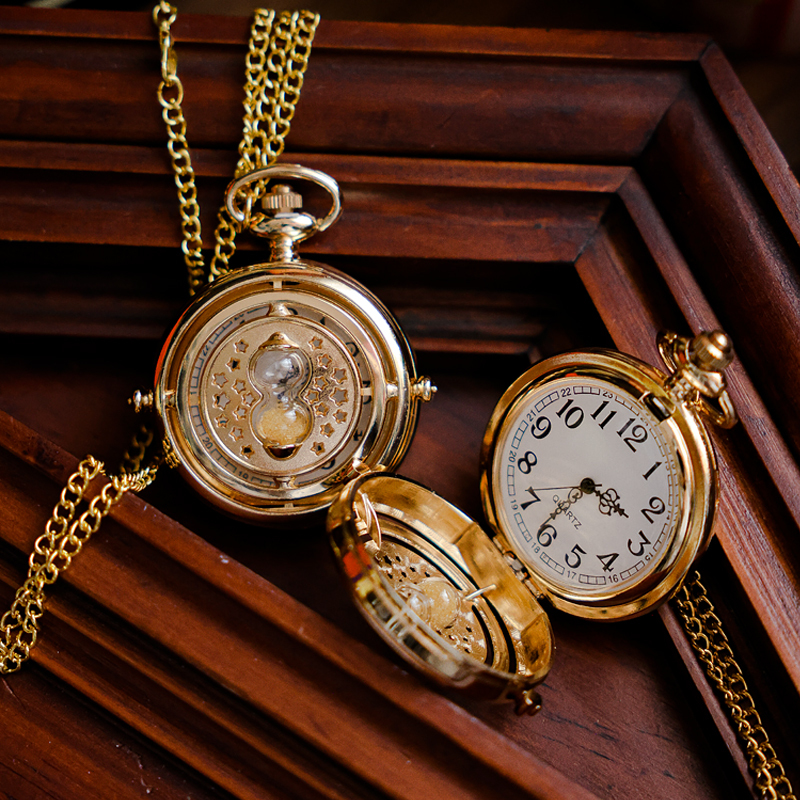 Harry Potter Themed Pocket Watch Quartz Watch Gryffindor Slytherin Hogwarts Student Birthday Gift
