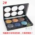 56 Alpha alpha sáu màu lụa satin sáng bóng quyến rũ phấn mắt trang điểm khói công chúa trang điểm sáu màu ngọc trai - Bóng mắt bảng mắt tutu màu 802 Bóng mắt