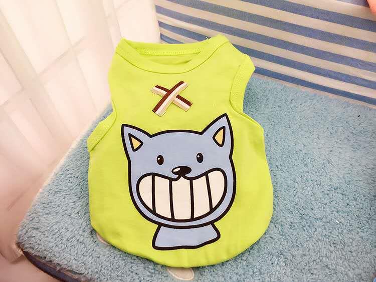 Quần áo chó mùa thu quần áo gấu Teddy chó con chó nhỏ chó vest dễ thương mèo quần áo vật nuôi - Quần áo & phụ kiện thú cưng quần cho chó