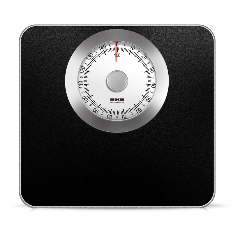 EKS New Mechanical Scale Scale Scale Body Scale Scale Home Hotel Non-Electronic Health Scale -6266 Black and White