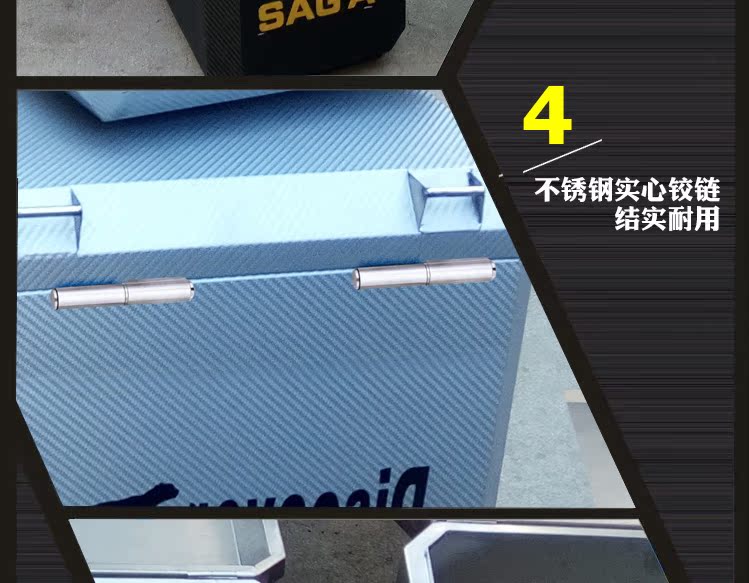 Mammoth Warhawk Honda 190 Benelli Huanglong Xe máy thép không gỉ Side Side Nhôm Side Box Tail Box Tùy chỉnh thùng đựng đồ gắn đuôi xe máy