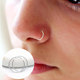 925 silver nose ring popular nose ring nose nail 0.6mm piercing ear bone ring piercing jewelry basic party jewelry