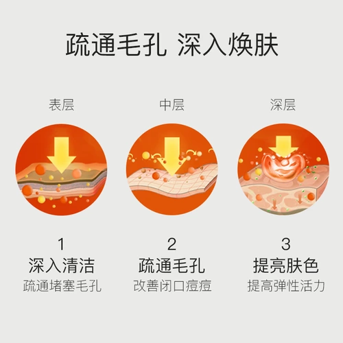 Romasin/若美欣 Миндальная осветляющая сыворотка, 30 мл, скрывает прыщи, осветляет кожу