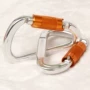 Li hình mặt trời võng yoga khóa túi cát khóa tự động carabiner không khí võng yoga tự động khóa dụng cụ yoga