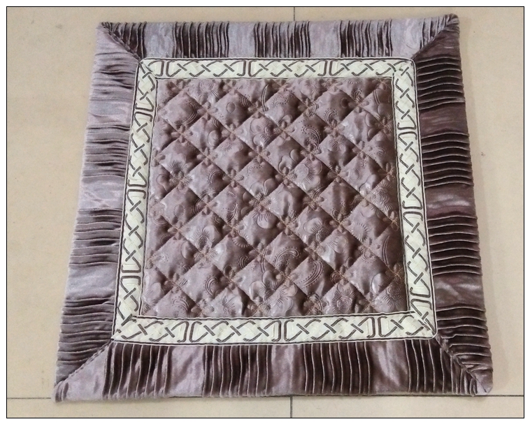 Đệm nhung vàng đệm vuông đệm chống trượt sofa đệm xe ba mảnh bốn mùa phổ máy tính ghế đệm có thể được tùy chỉnh đệm lót ghế văn phòng thoáng khí