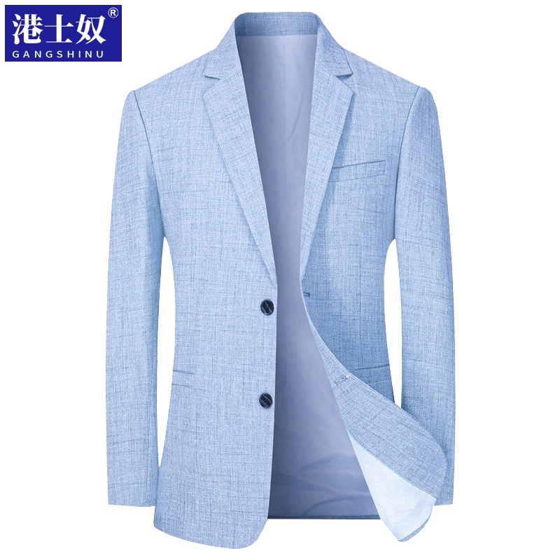 Gangshinu 2026 Spring and Autumn New Style Young and Middle-Aged Men's Business Casual Suit Jacket Thin Single Suit Jacket