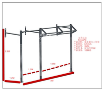 CrossFit squatted deeply Gym fitness equipment commercial frame type Squatted fitness home bedding frame