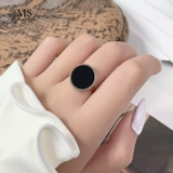 Модное золотое кольцо из нержавеющей стали, ювелирное украшение, 18 карат, розовое золото, японские и корейские, в корейском стиле, на указательный палец, подарок на день рождения