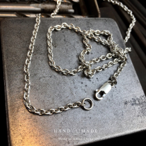 UNEND SILVERSMITH Ahao Silver NECKLACE PILL CHAIN