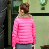 Зимний приталенный пуховик, куртка