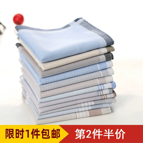 Мужской хлопковый носовой платок в английском стиле, впитывает пот и запах