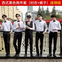 Рубашка, комплект, галстук-бабочка