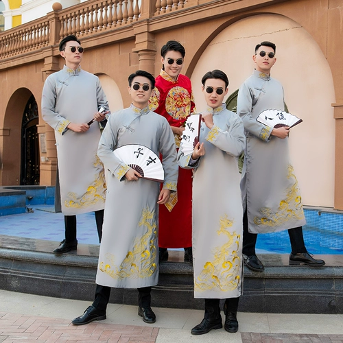 Китайский лучший мужчина платье для братьев платье для перекрестного платья лаборатории