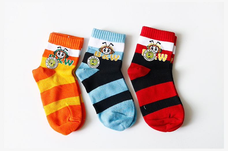 Bumblebee vớ trẻ em vớ bé trai và bé gái vớ cotton tất thú cho bé