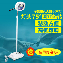 Surgical auxiliary lighting Shenxing medical single hole vertical shadowless lamp Oral otolaryngology examination lamp Ground station lamp
