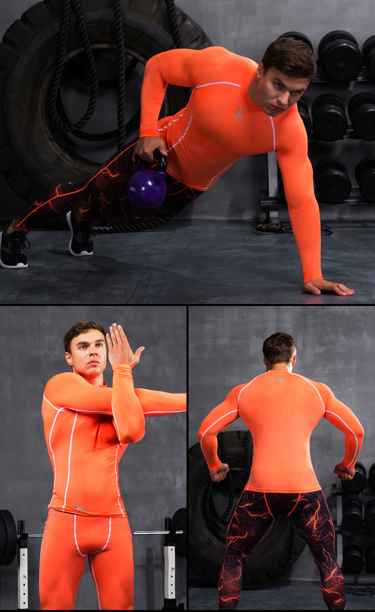 Vêtement fitness homme KYOU SPORTS AWGLCX-2015001 en spandex - Ref 617013 Image 13