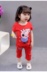 Quần áo bé trai mùa hè tay ga ngắn tay ga nước ngoài 1-3 tuổi 4 bé 5 bé gái mới áo thun quần short hai mảnh thủy triều quần áo trẻ em Phù hợp với trẻ em