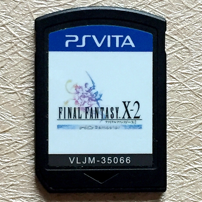  Text Naked Card Genuine PSV Gaming Card Space Warrior X-2 X-2 FFX-2 FF10-2 FF10-2