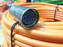 Special PSBGHA026 custom Emerson servo cable for textile servo motor