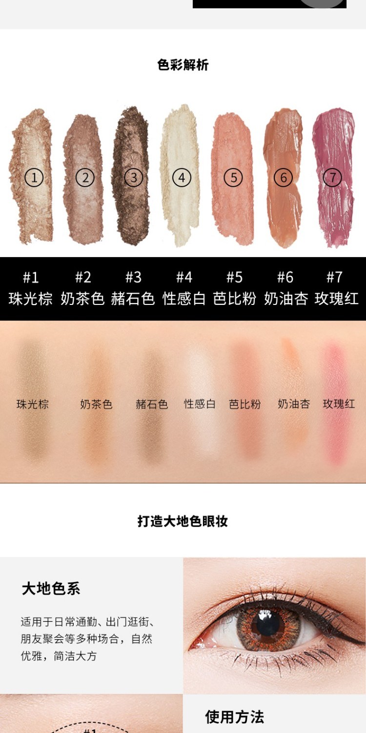 Bộ trang điểm elf của Mỹ thiết lập đầy đủ di động cho người mới bắt đầu đa mục đích phấn mắt nổi bật phấn má hồng - Bộ sưu tập trang điểm phấn tạo khối