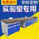 All-steel experimental bench workbench laboratory operation bench test bench laboratory steel-wood central bench student experimental table